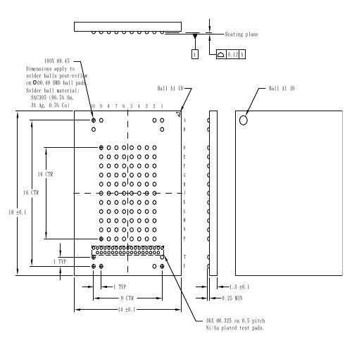 EMMC-100-FBGA100-140180-01AK