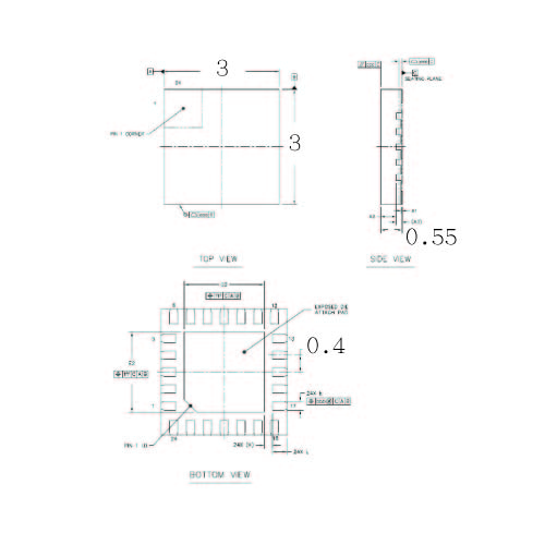 NS-MCU-QFN024030030-007D