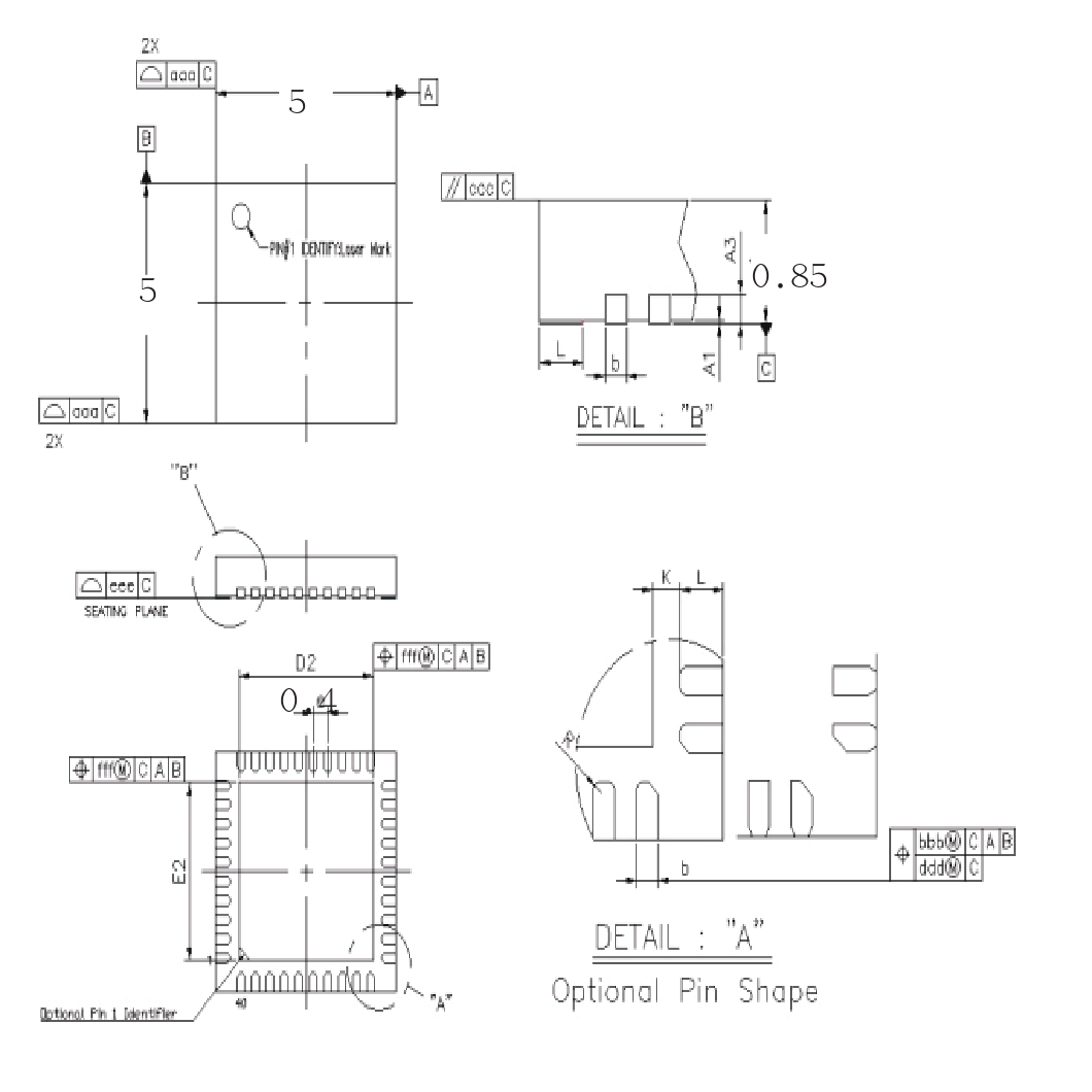 NS-MCU-QFN040050050-046D