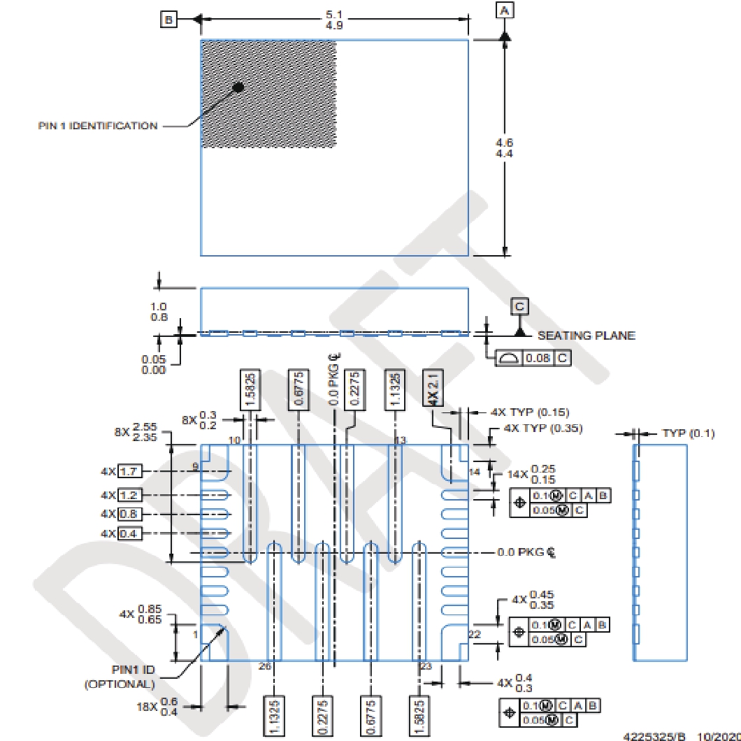 NS-MCU-QFN026050045-001D