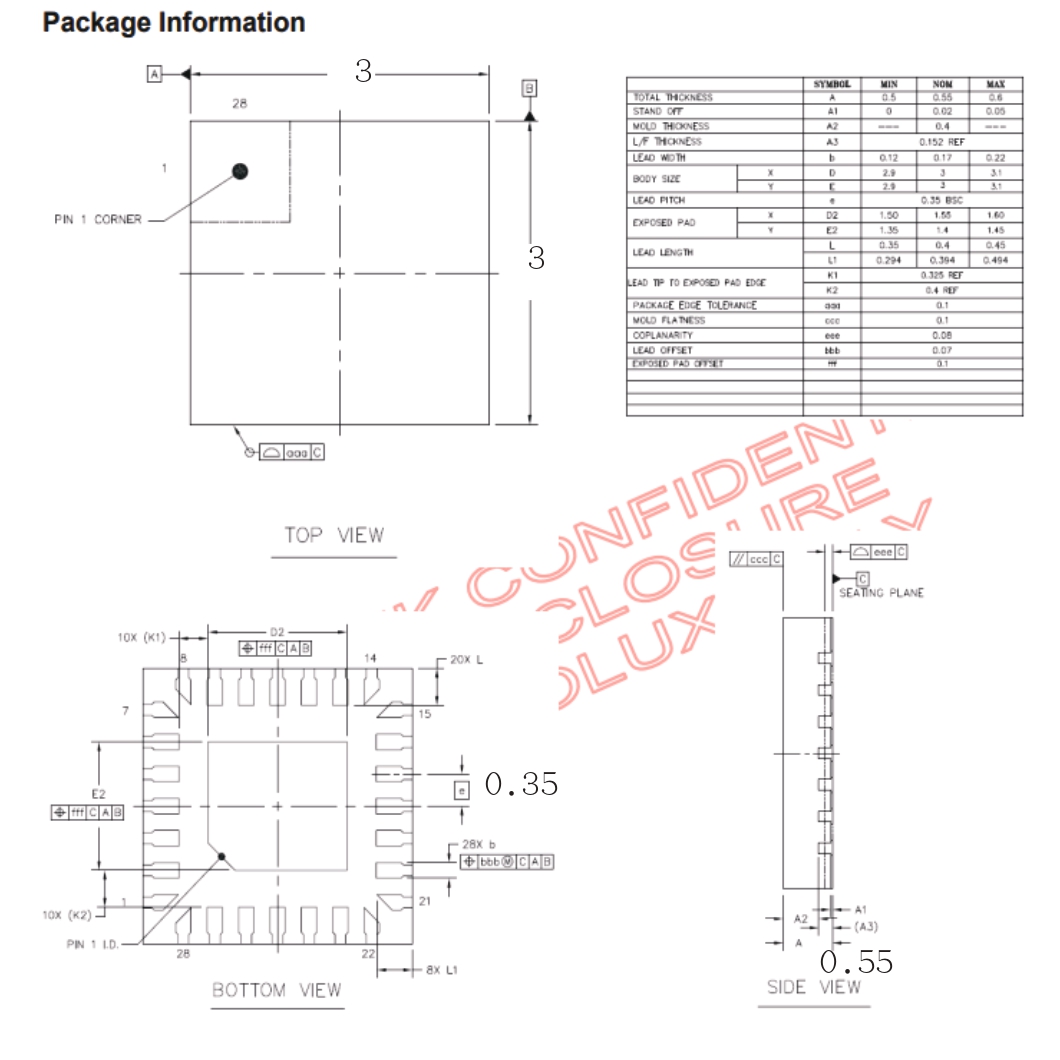 NS-MCU-QFN028030030-002D