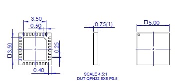 NS-MCU-QFN032050050-052D