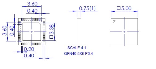 NS-MCU-QFN040050050-050D