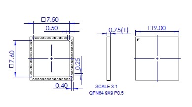 NS-MCU-QFN064090090-004D