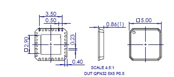 NS-MCU-QFN032050050-019D