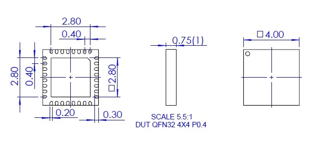 MCU-QFN032040040-050D
