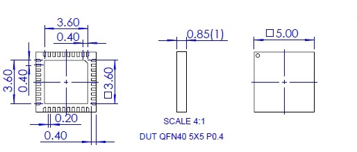 NS-MCU-QFN040050050-032D
