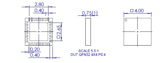 NS-MCU-QFN032040040-017D