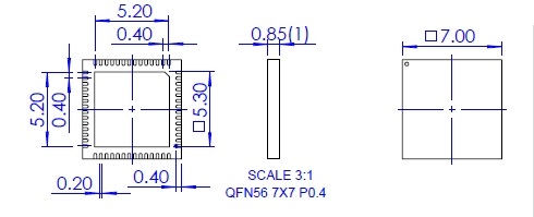 NS-MCU-QFN056070070-032D