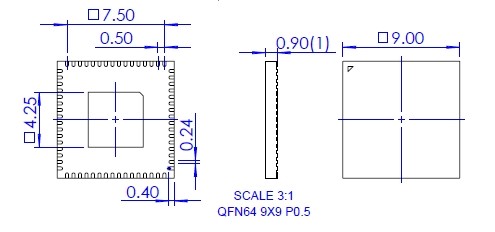 NS-MCU-QFN064090090-017D