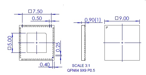 NS-MCU-QFN064090090-016D