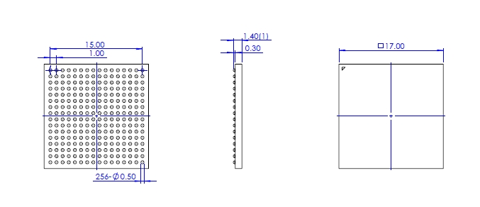 CPLD-BGA256170170-008D