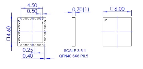 NS-MCU-QFN040060060-028D