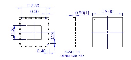 NS-MCU-QFN064090090-013D