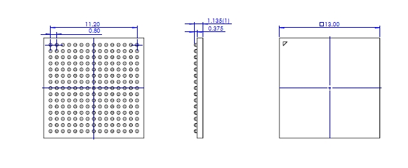 NS-MCU-BGA225130130-001D