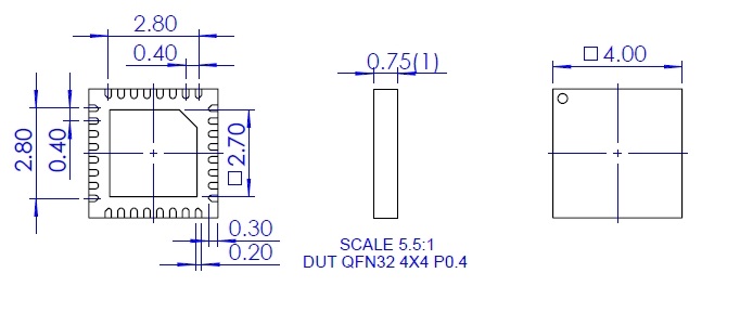 NS-MCU-QFN032040040-024D