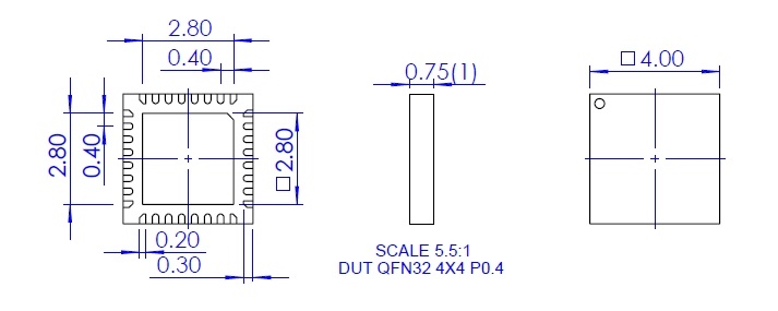 NS-MCU-QFN032040040-023D