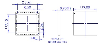 NS-MCU-QFN064090090-006D