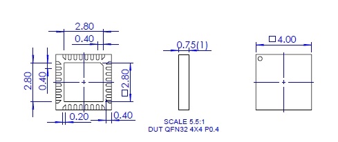 NS-MCU-QFN032040040-025D