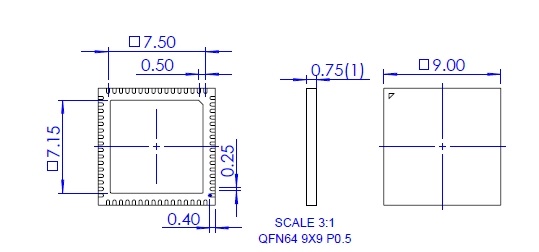 NS-MCU-QFN064090090-019D