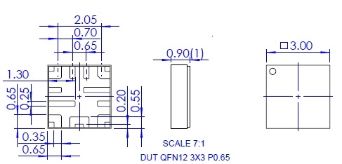 NS-MCU-QFN012030030-001D