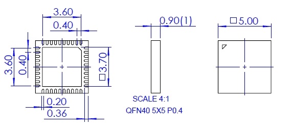 NS-MCU-QFN040050050-053D