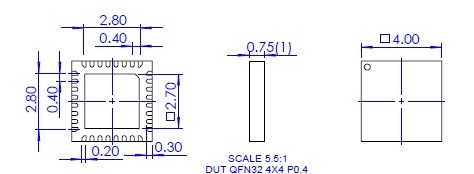 NS-MCU-QFN032040040-028D