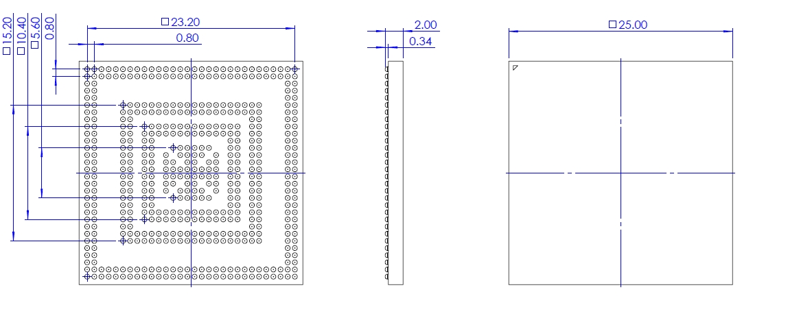 NS-MCU-BGA516250250-002D