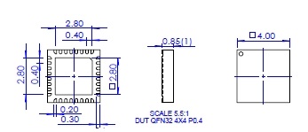 NS-MCU-QFN032040040-030D