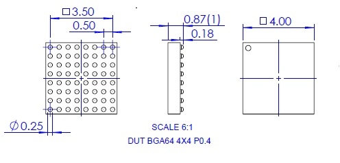 NS-MCU-BGA064040040-001D