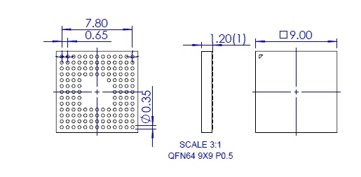 NS-MCU-LGA145090090-001D