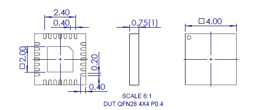 NS-MCU-QFN028040040-018D