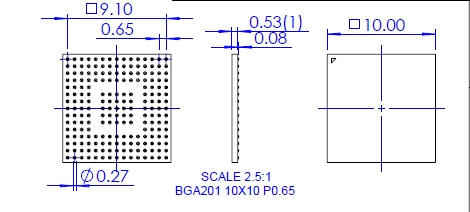 NS-MCU-BGA176100100-005D