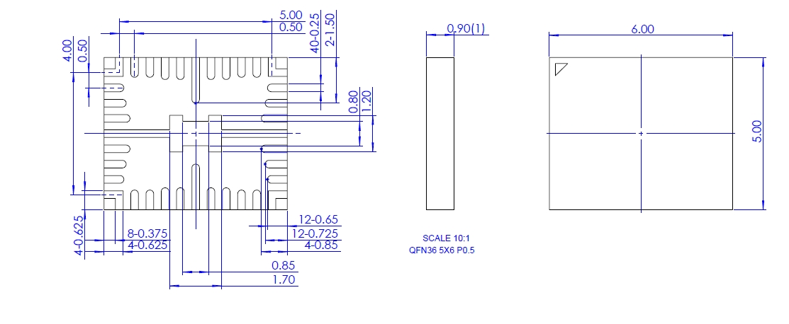 NS-MCU-QFN036060050-001D