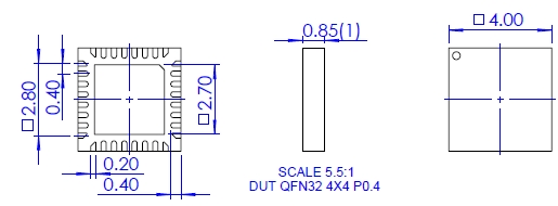 NS-MCU-QFN032040040-040D