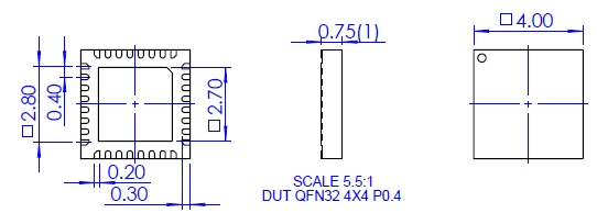 NS-MCU-QFN032040040-041D