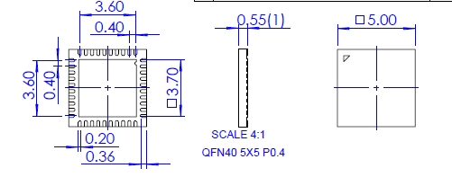 NS-MCU-QFN040050050-065D