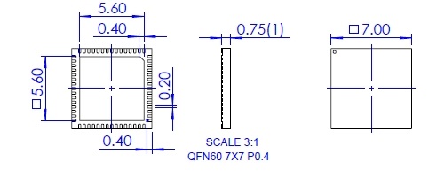NS-MCU-QFN060070070-009D