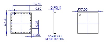 NS-MCU-QFN048070070-049D