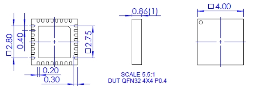 NS-MCU-QFN032040040-043D
