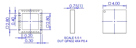 NS-MCU-QFN032040040-044D