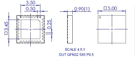 NS-MCU-QFN032050050-078D