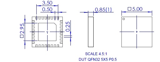 NS-MCU-QFN032050050-081D