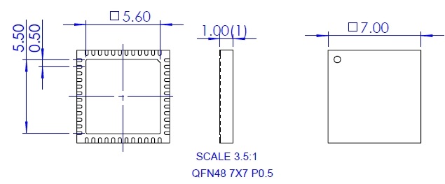 NS-MCU-QFN048070070-052D