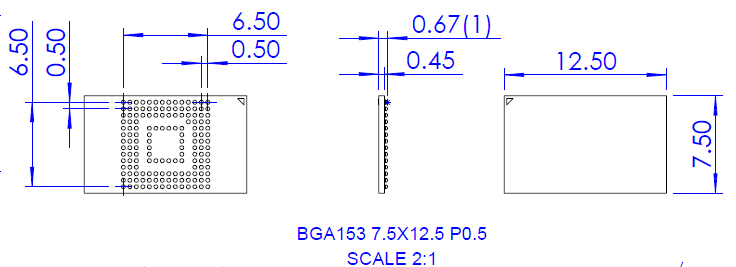 NS-eMMC-FBGA153075125-001B