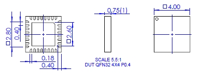 NS-MCU-QFN032040040-050D