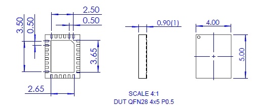 NS-MCU-QFN028040050-002D