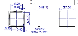 NS-MCU-QFN056070070-035D