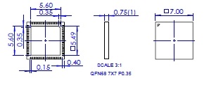 NS-MCU-QFN068070070-004D