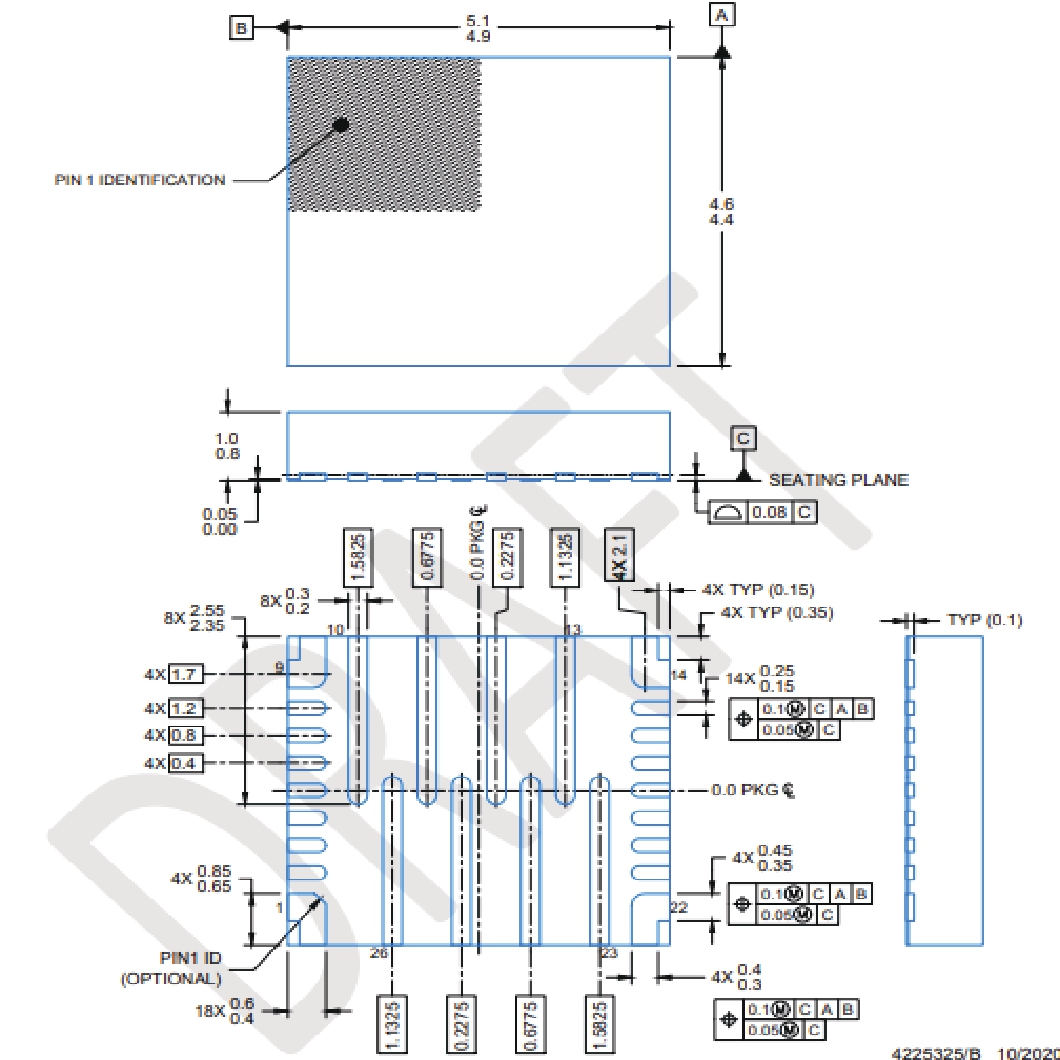 NS-MCU-QFN026045050-002D